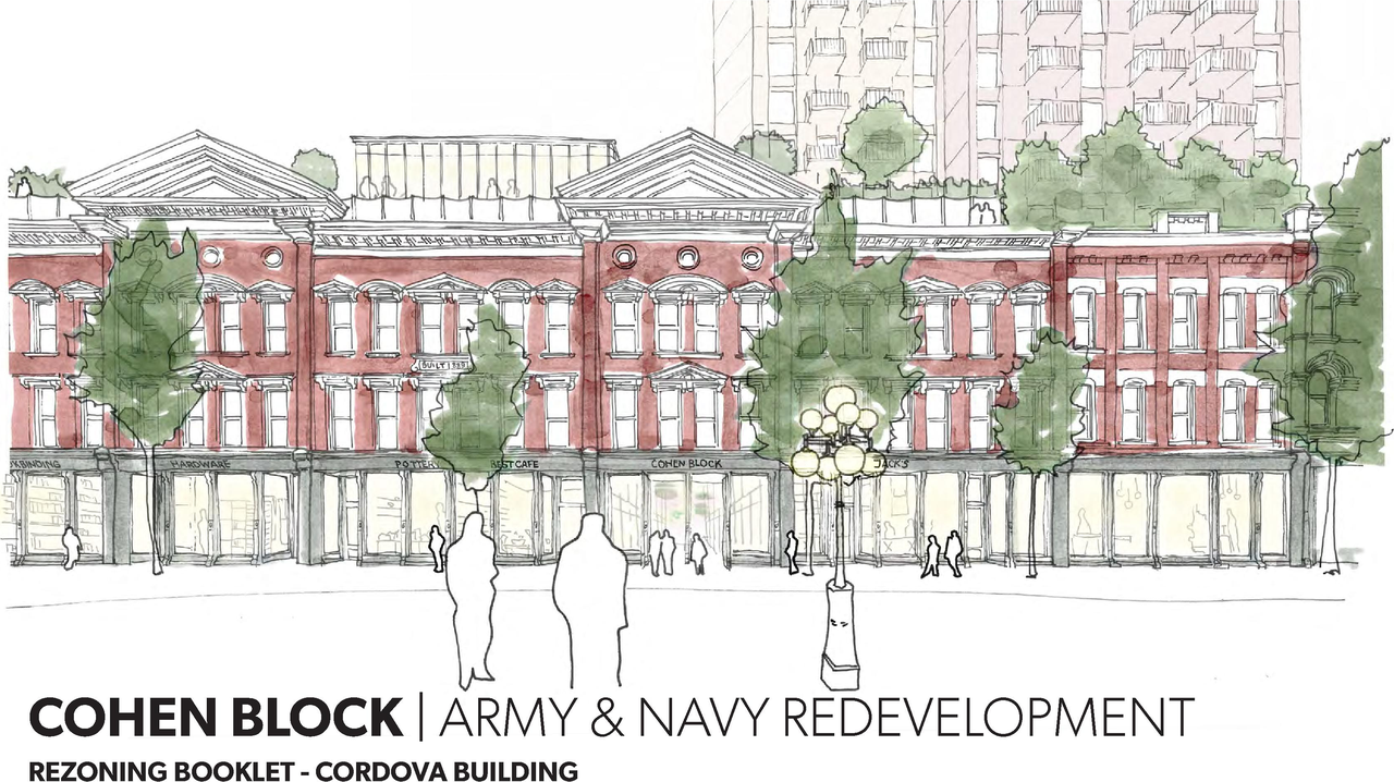 Rendering of building from page 1 of the file 'Application booklet'