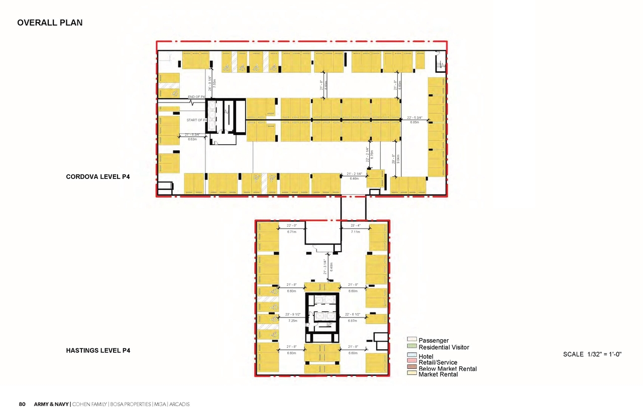 Floor plan for project from page 80 of the file 'Application booklet'
