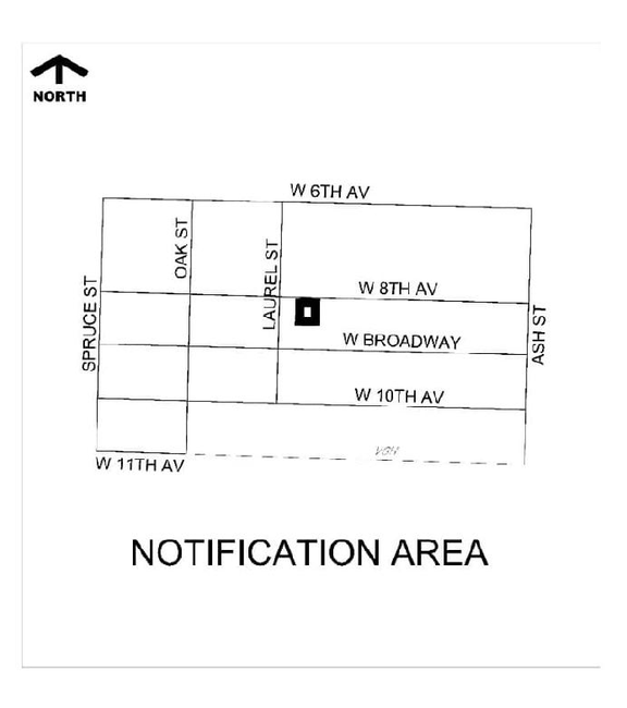 Construction site plan for project from page 22 of the file 'Referral report'