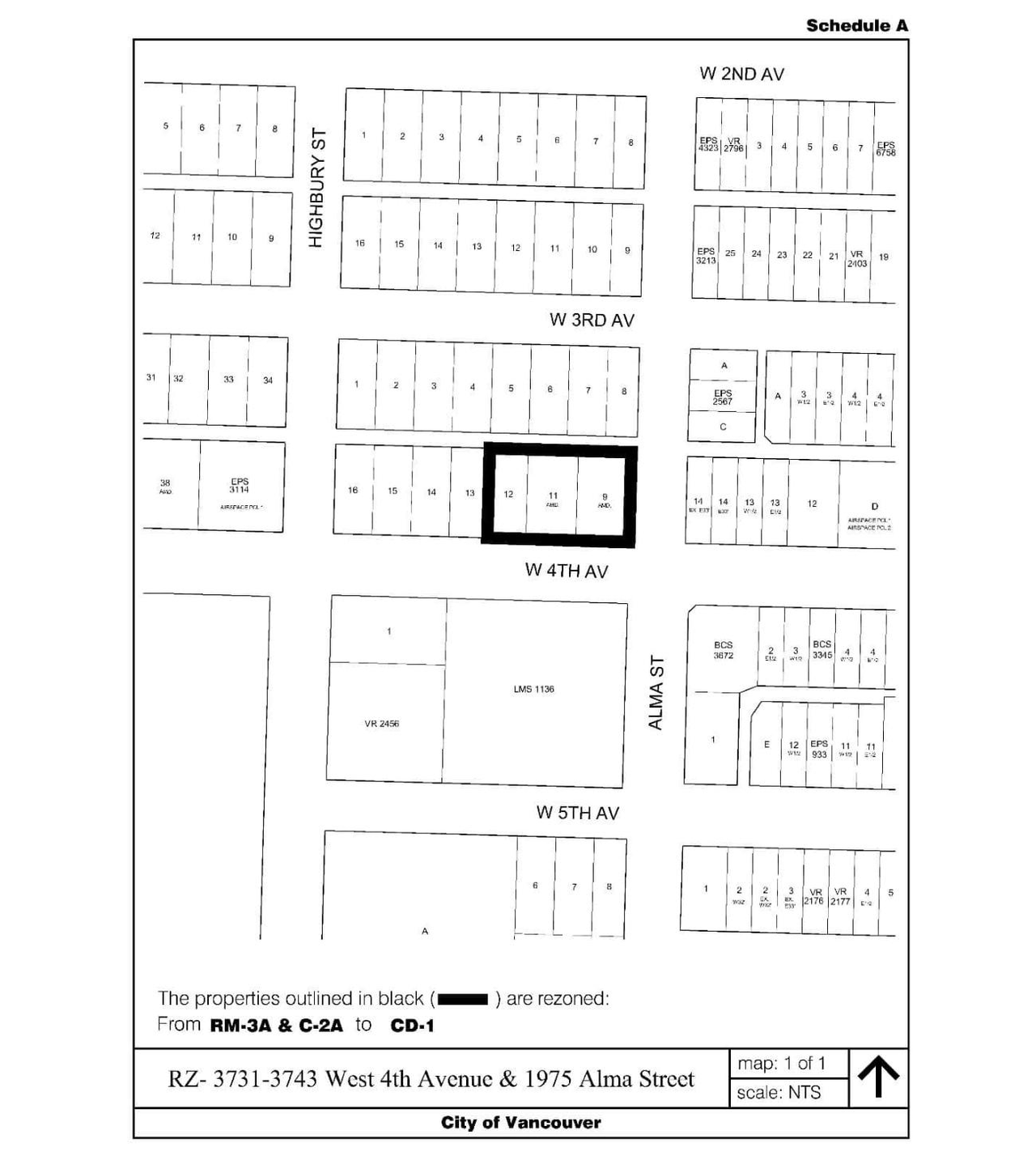 Construction site plan for project from page 12 of the file 'Referral report'