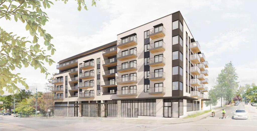 Rendering of building from page 4 of the file 'Referral report'