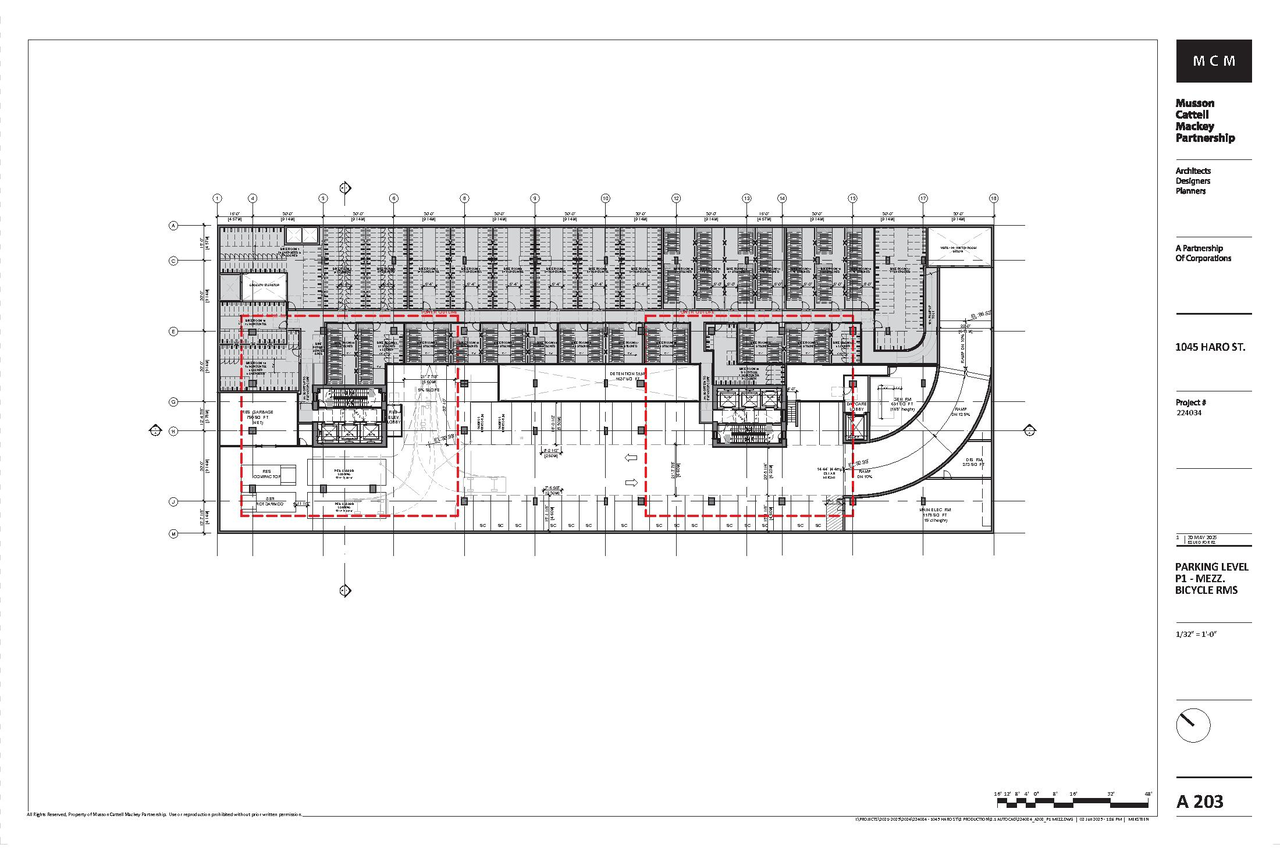 Construction site plan for project from page 12 of the file 'Architectural plans'