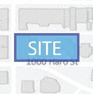 Construction site plan for project from page 12 of the file 'Application booklet'
