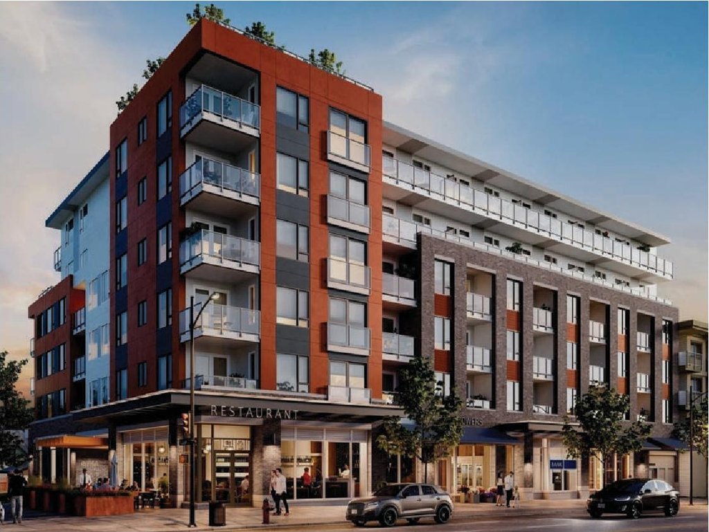 Rendering of building from page 39 of the file 'Application booklet'