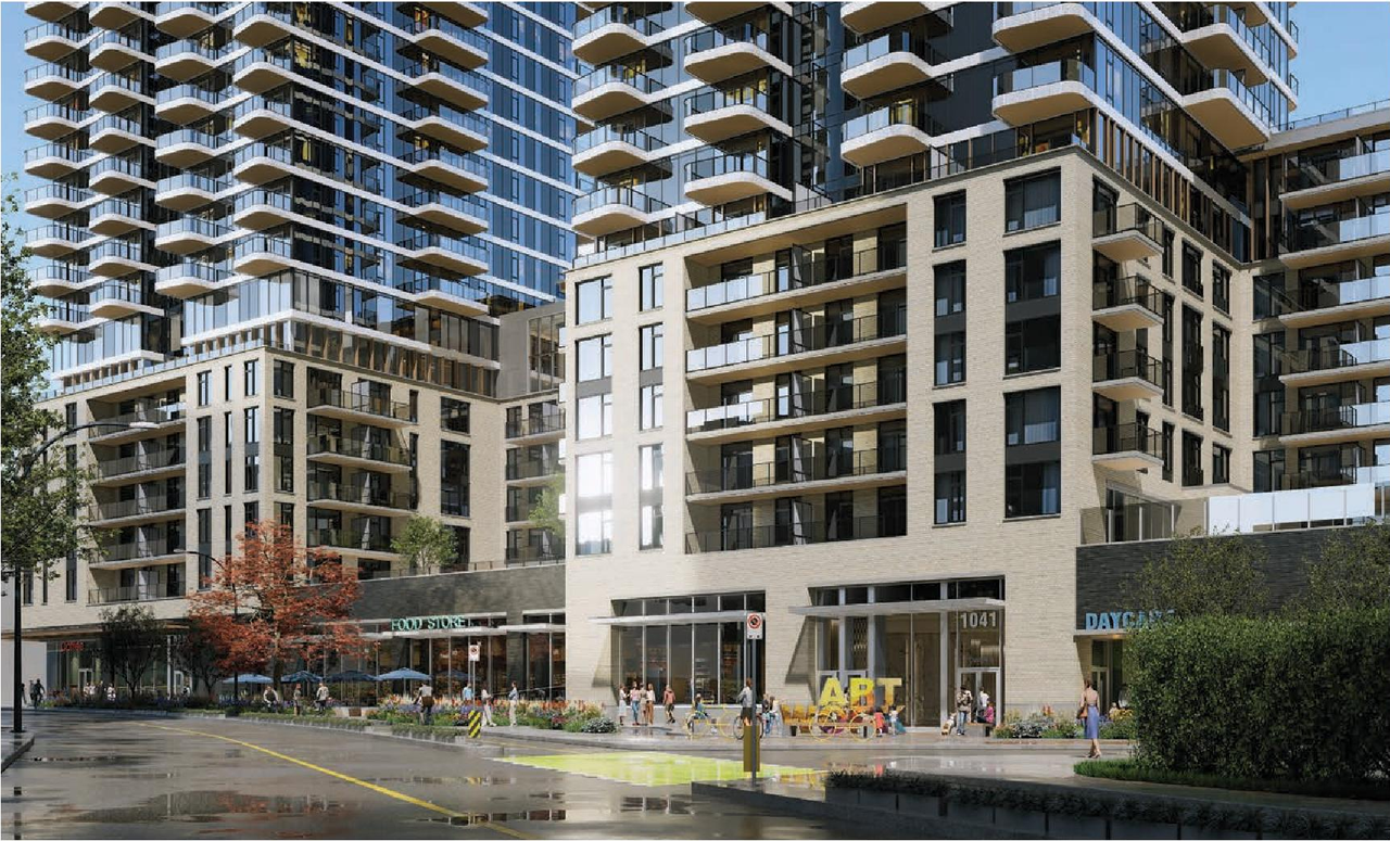 Rendering of building from page 46 of the file 'Application booklet'