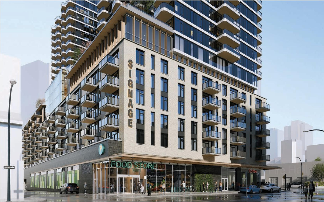 Rendering of building from page 47 of the file 'Application booklet'