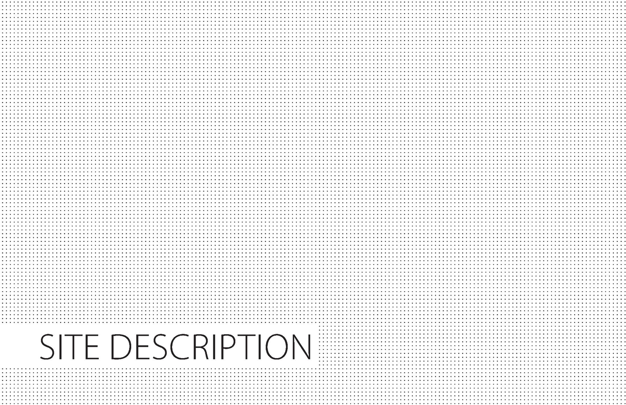 Construction site plan for project from page 6 of the file 'Application booklet'