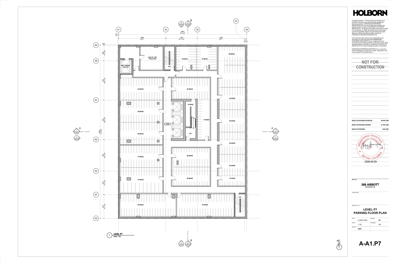 Construction site plan for project from page 10 of the file 'Application booklet'