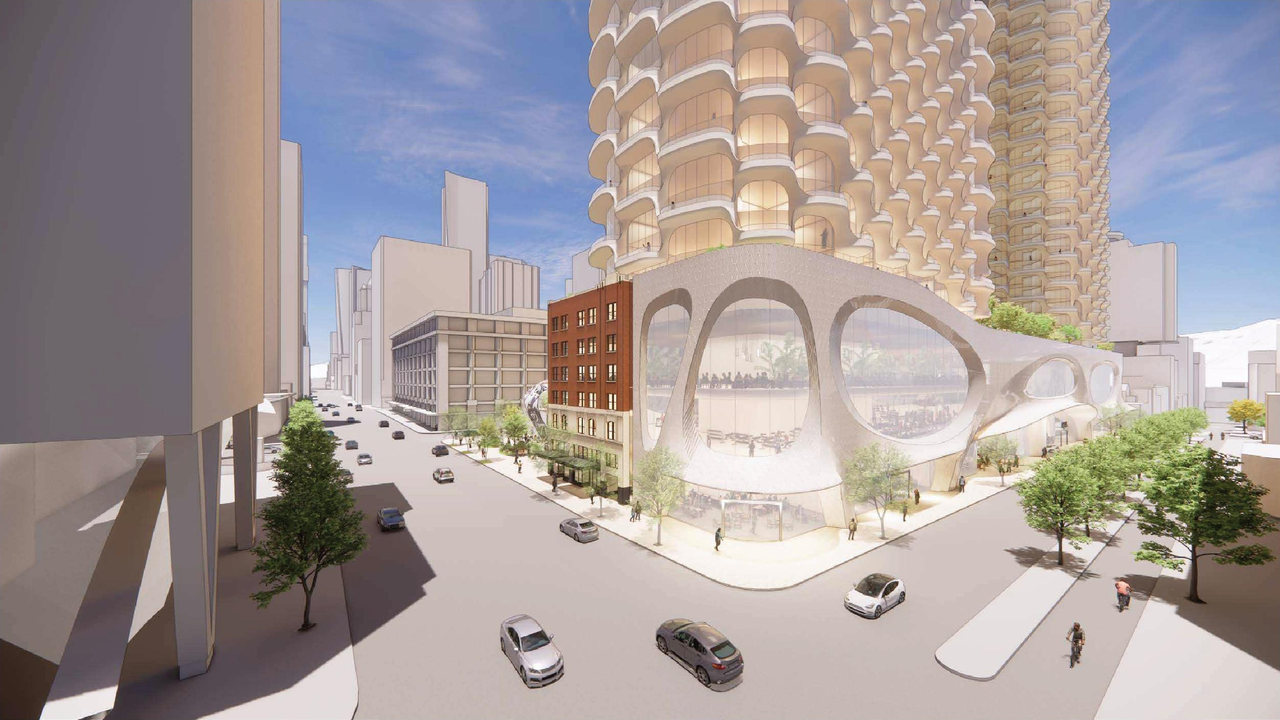 Rendering of building from page 109 of the file 'Application booklet - 1'