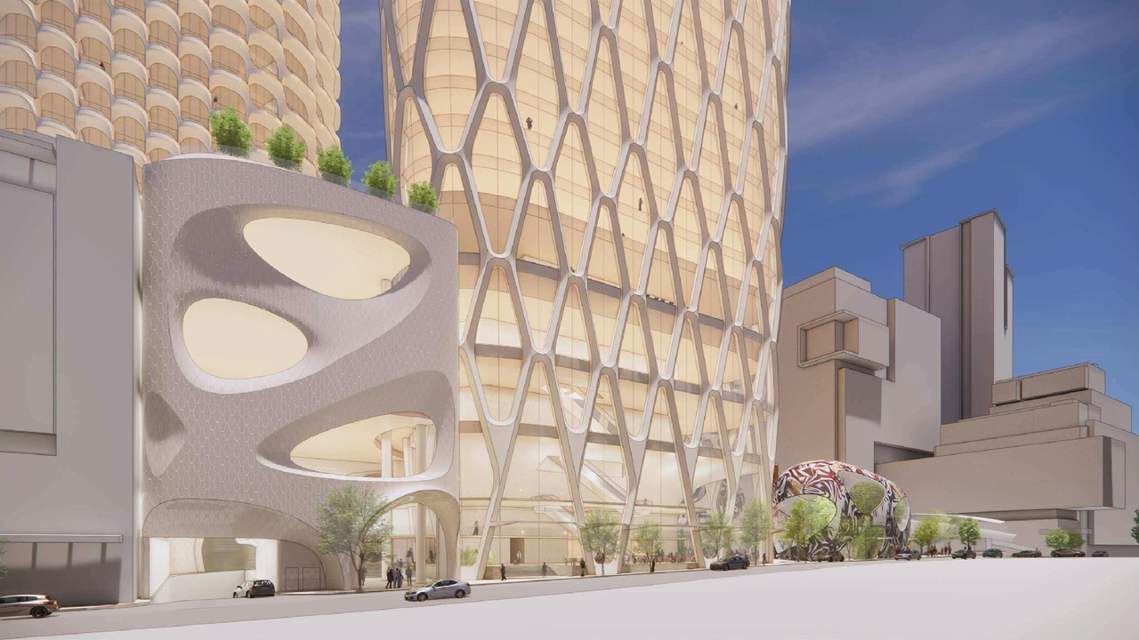 Rendering of building from page 114 of the file 'Application booklet - 1'