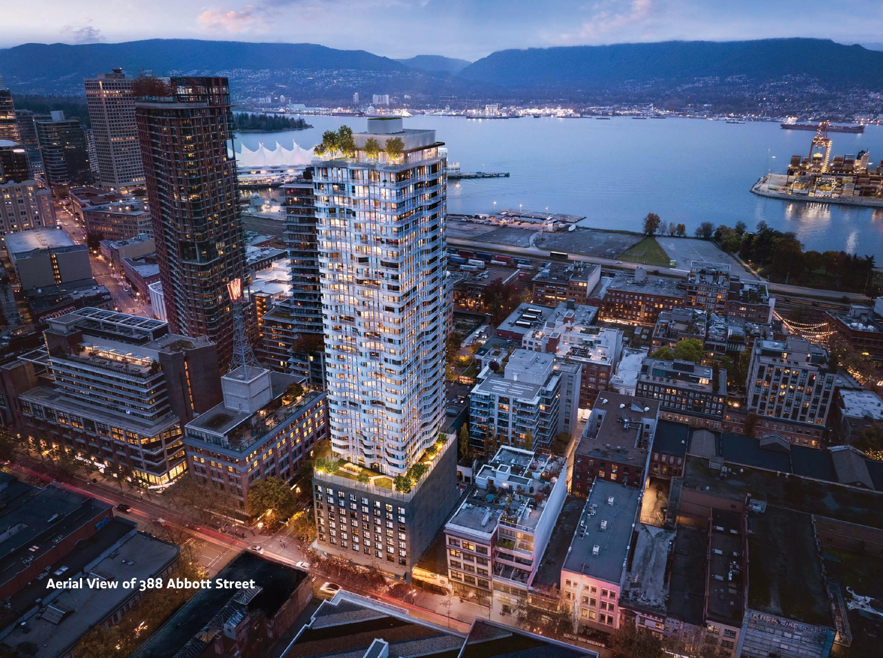 Rendering of building from page 159 of the file 'Application booklet - 1'