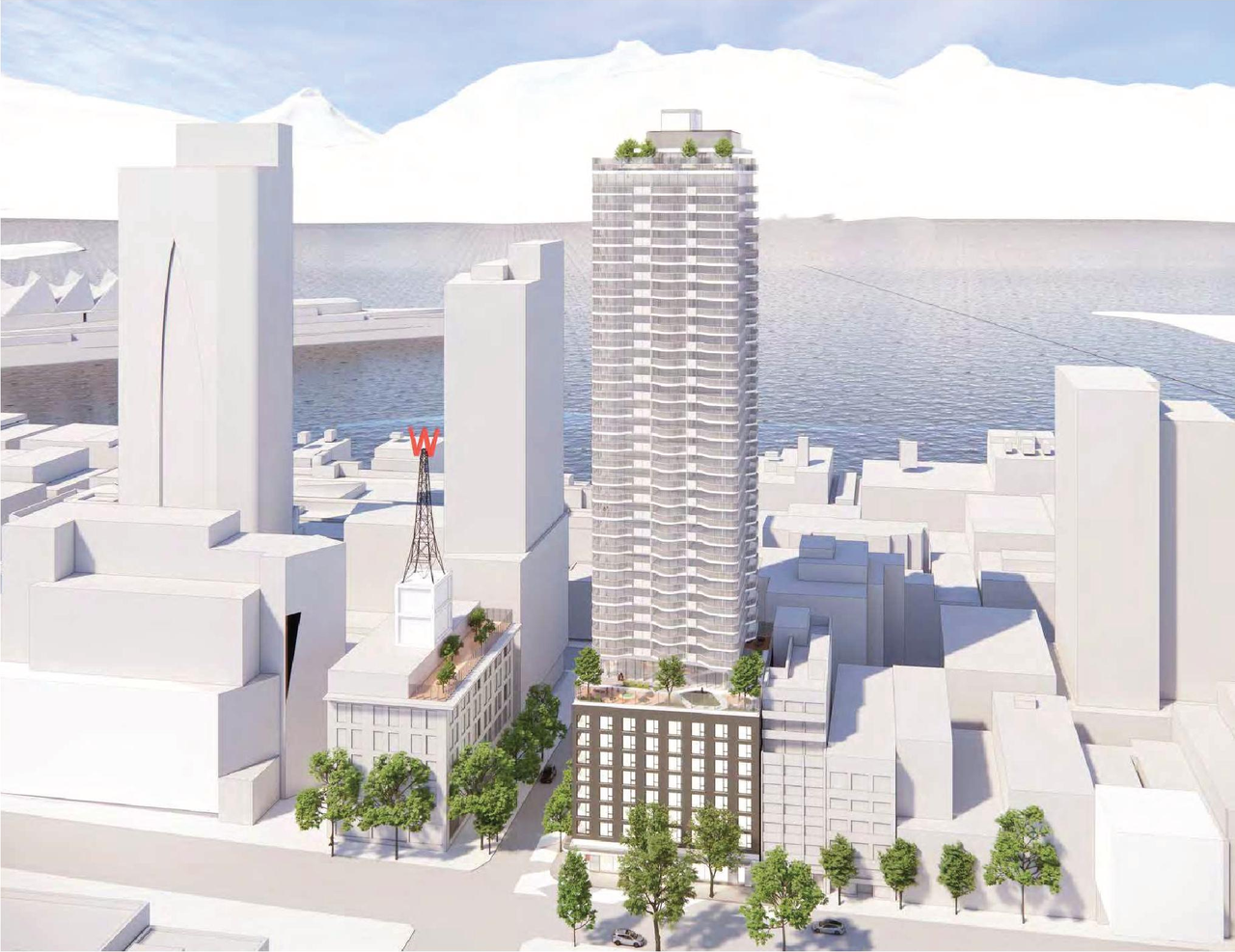 Rendering of building from page 160 of the file 'Application booklet - 1'