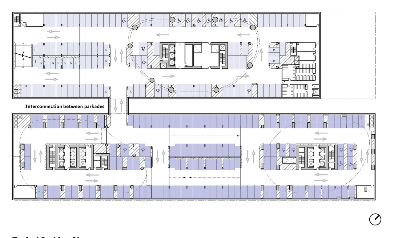 Construction site plan for project from page 198 of the file 'Application booklet - 1'