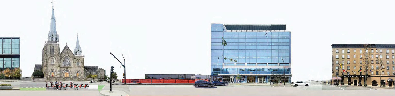 Rendering of building from page 31 of the file 'Application booklet - 1'