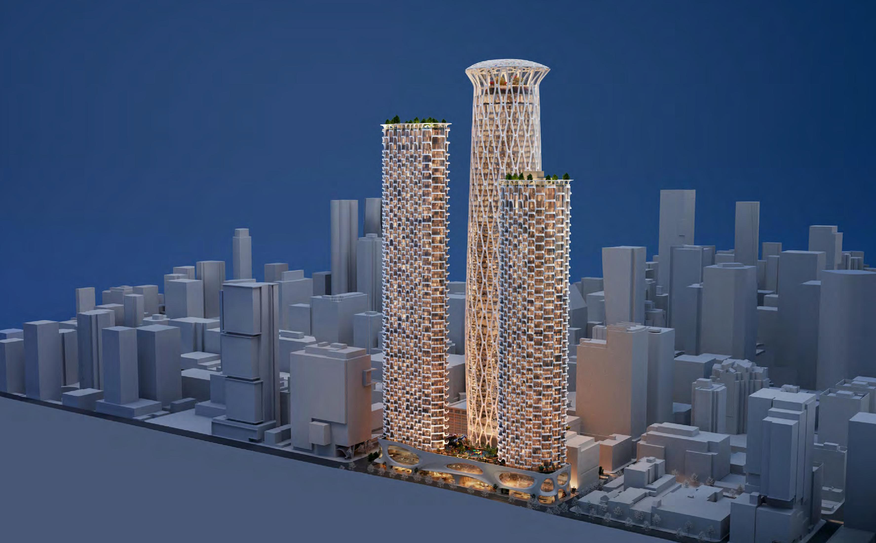 Rendering of building from page 77 of the file 'Application booklet - 1'