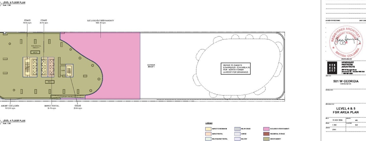 Construction site plan for project from page 90 of the file 'Application booklet - 2'