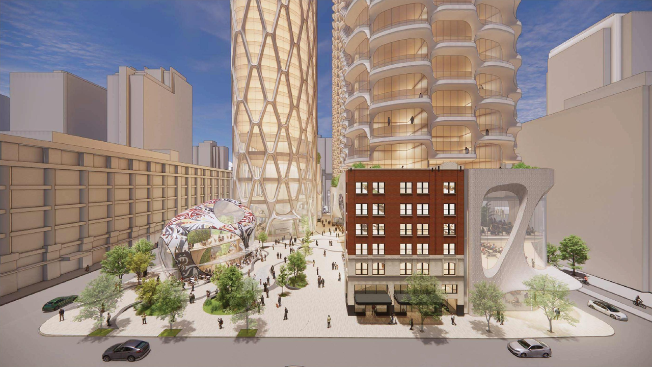 Rendering of building from page 108 of the file 'Application booklet-1'