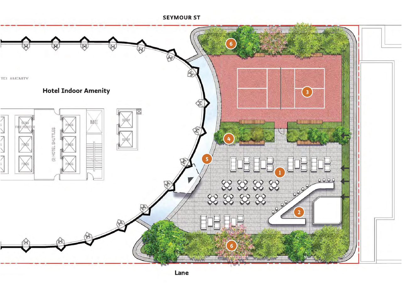 Construction site plan for project from page 138 of the file 'Application booklet-1'