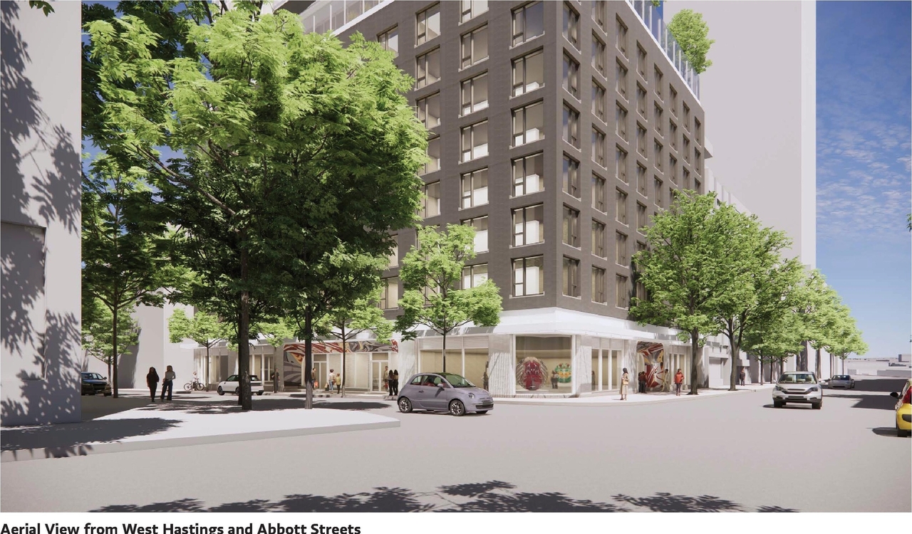 Rendering of building from page 173 of the file 'Application booklet-1'