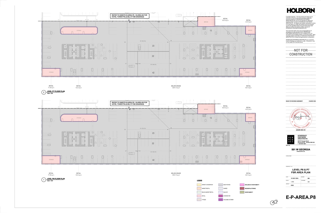 Construction site plan for project from page 10 of the file 'Application booklet-2'
