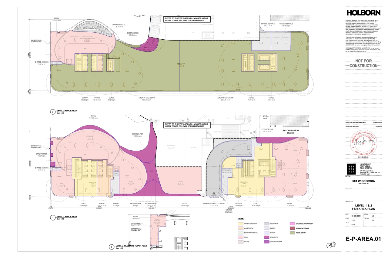 Construction site plan for project from page 14 of the file 'Application booklet-2'