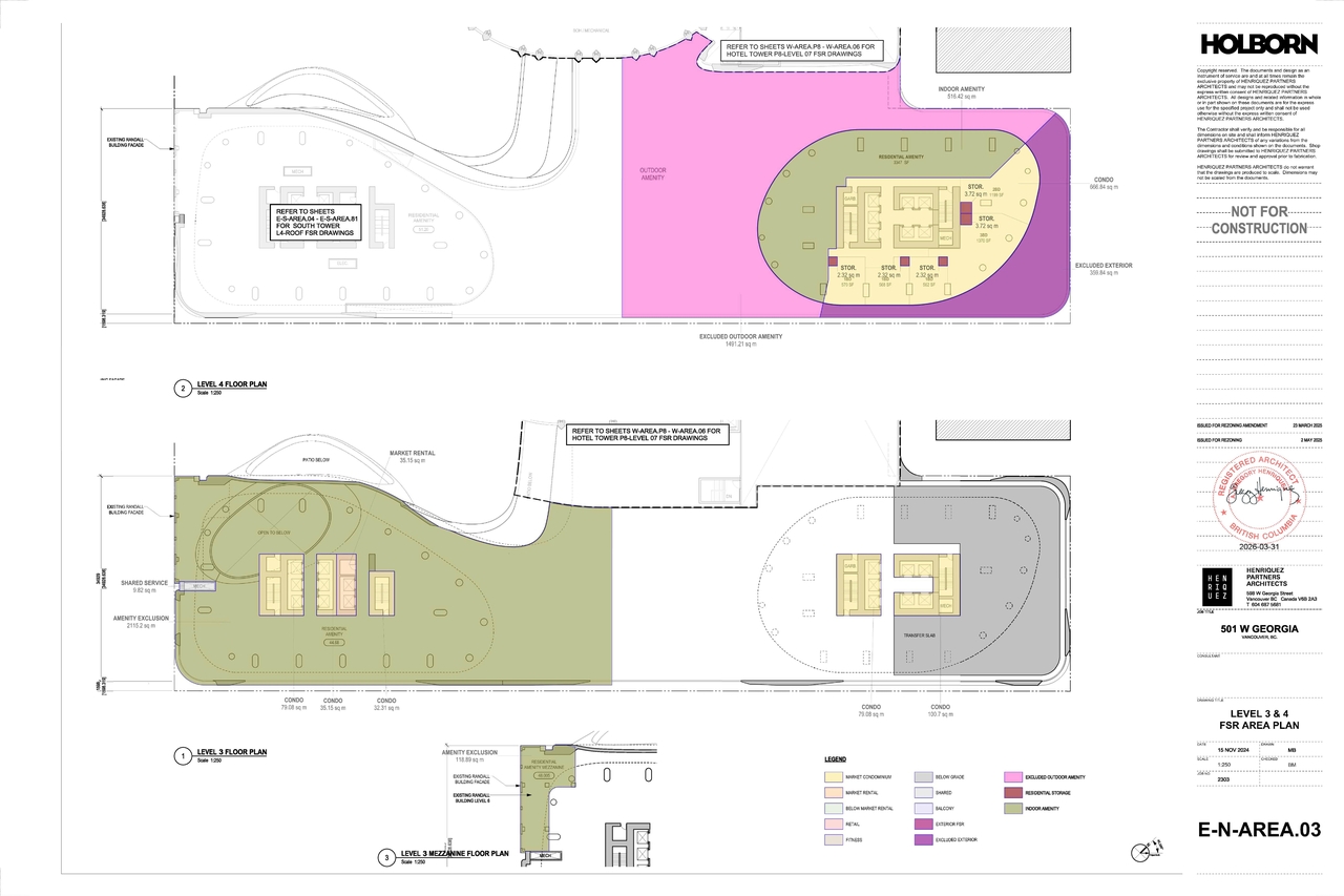Construction site plan for project from page 15 of the file 'Application booklet-2'