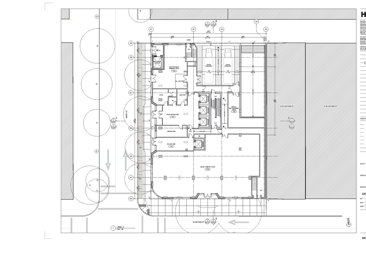 Floor plan for project from page 201 of the file 'Application booklet-2'