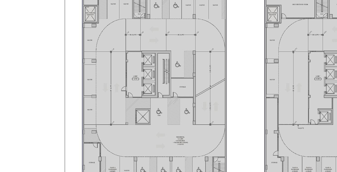 Floor plan for project from page 217 of the file 'Application booklet-2'