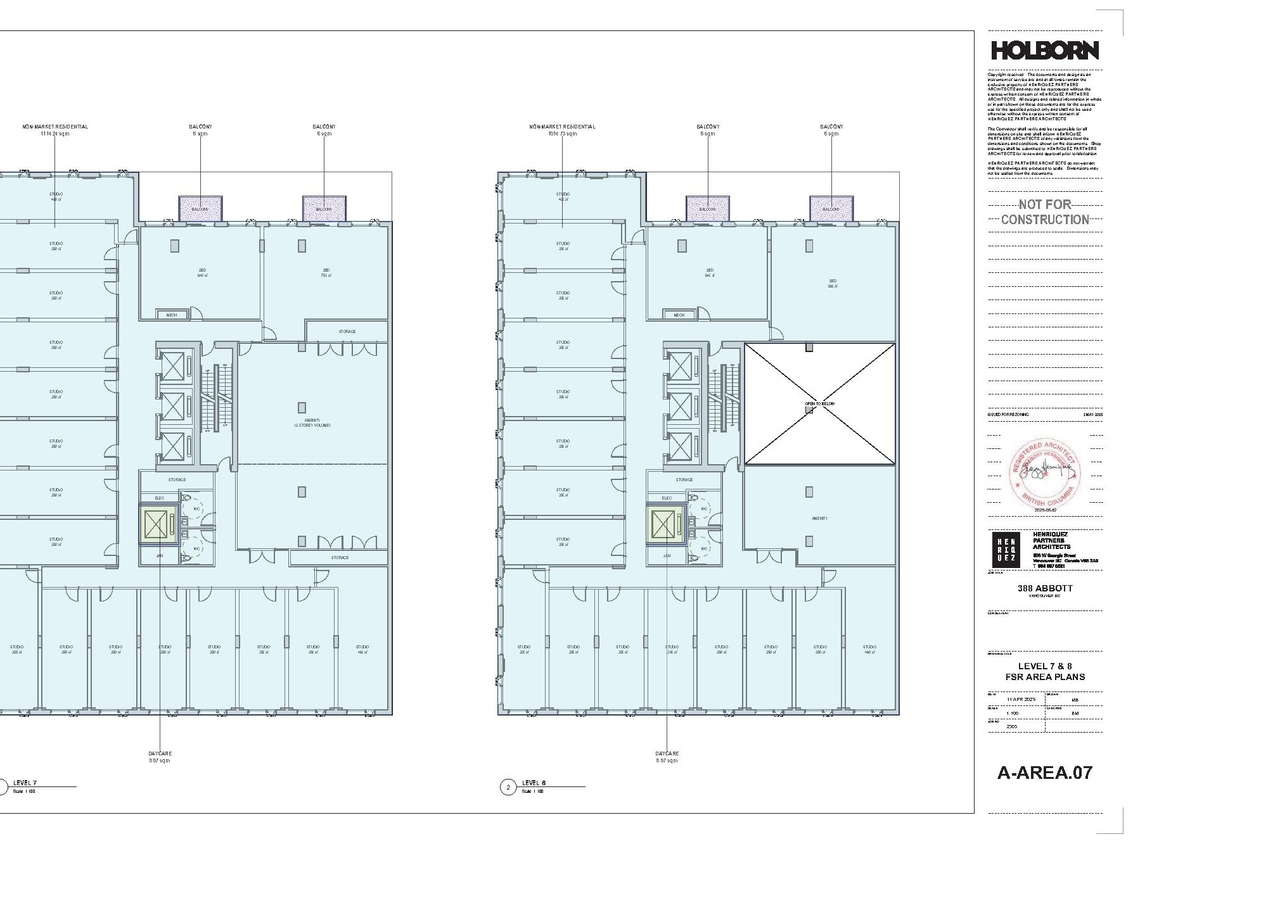Construction site plan for project from page 220 of the file 'Application booklet-2'