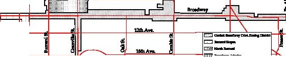 Construction site plan for project from page 30 of the file 'Application booklet'