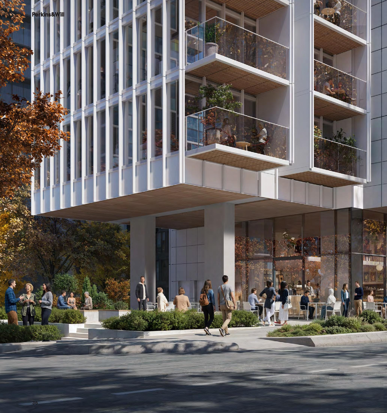 Rendering of building from page 36 of the file 'Application booklet'