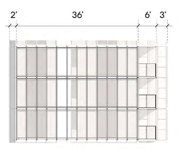 Floor plan for project from page 62 of the file 'Application booklet'