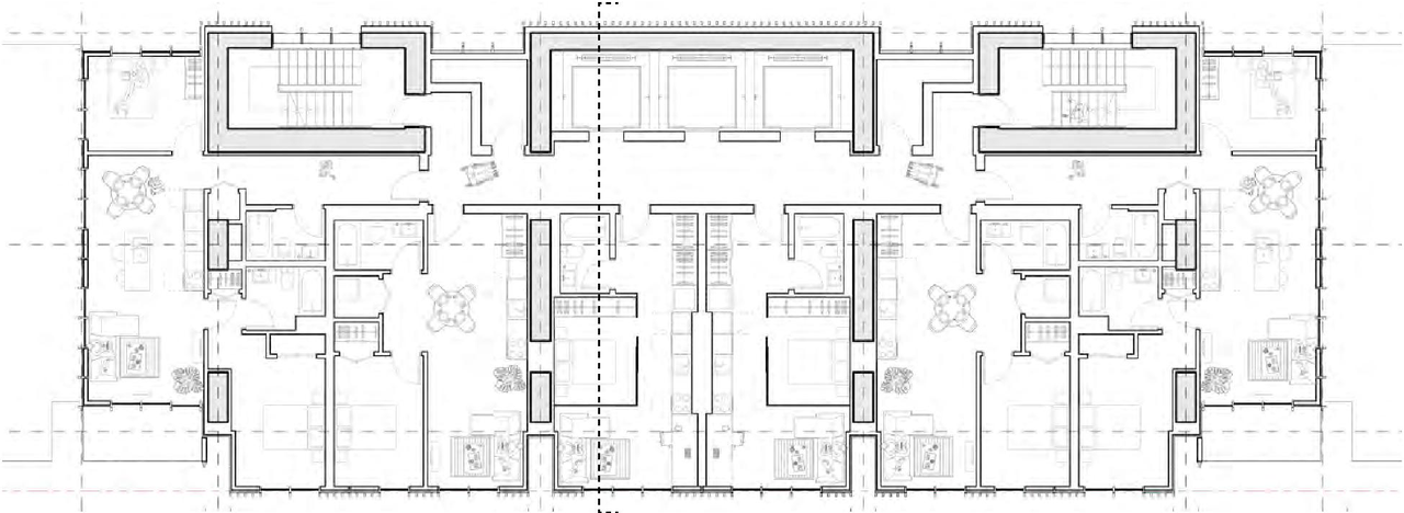 Floor plan for project from page 63 of the file 'Application booklet'