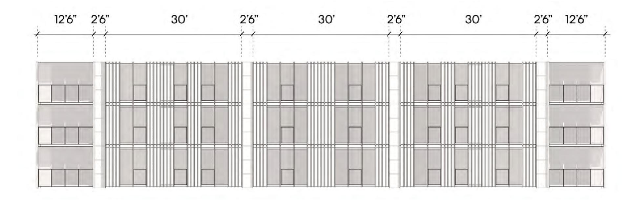 Floor plan for project from page 63 of the file 'Application booklet'
