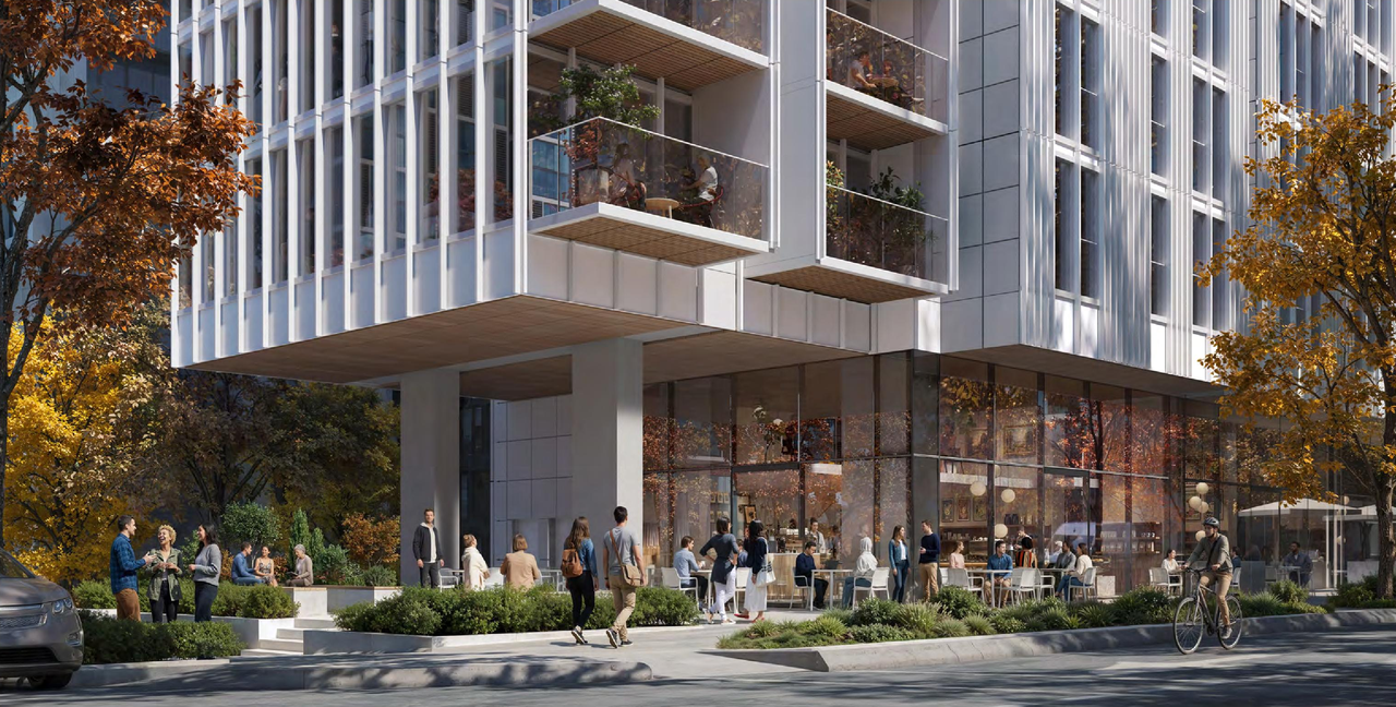 Rendering of building from page 99 of the file 'Application booklet'