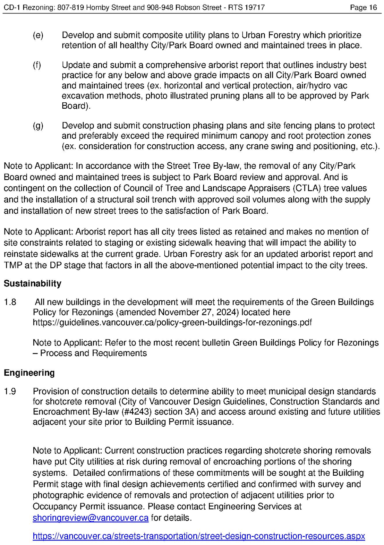 Construction site plan for project from page 16 of the file 'Report'