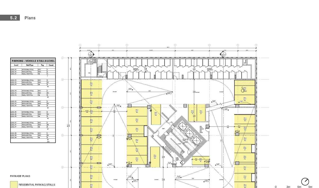 Floor plan for project from page 62 of the file 'Application booklet'