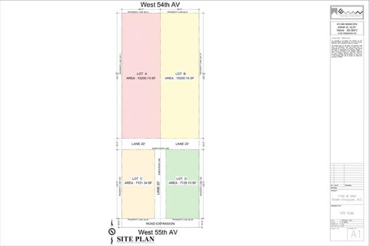 Construction site plan for project from page 10 of the file 'Report link'