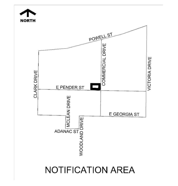 Construction site plan for project from page 35 of the file 'Referral report'