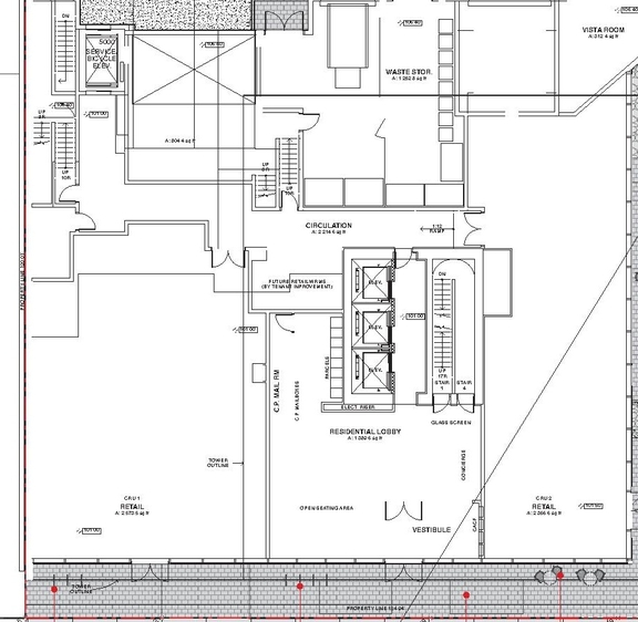 Floor plan for project from page 123 of the file 'Application Booklet'