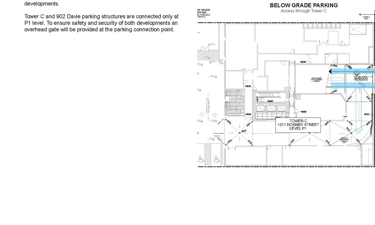 Construction site plan for project from page 38 of the file 'Application Booklet'