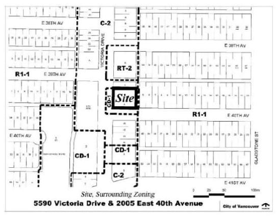 Construction site plan for project from page 3 of the file 'Report'