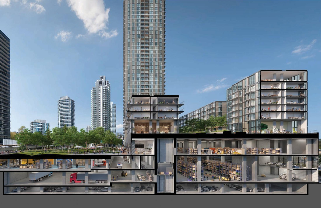 Rendering of building from page 10 of the file 'Application Booklet'