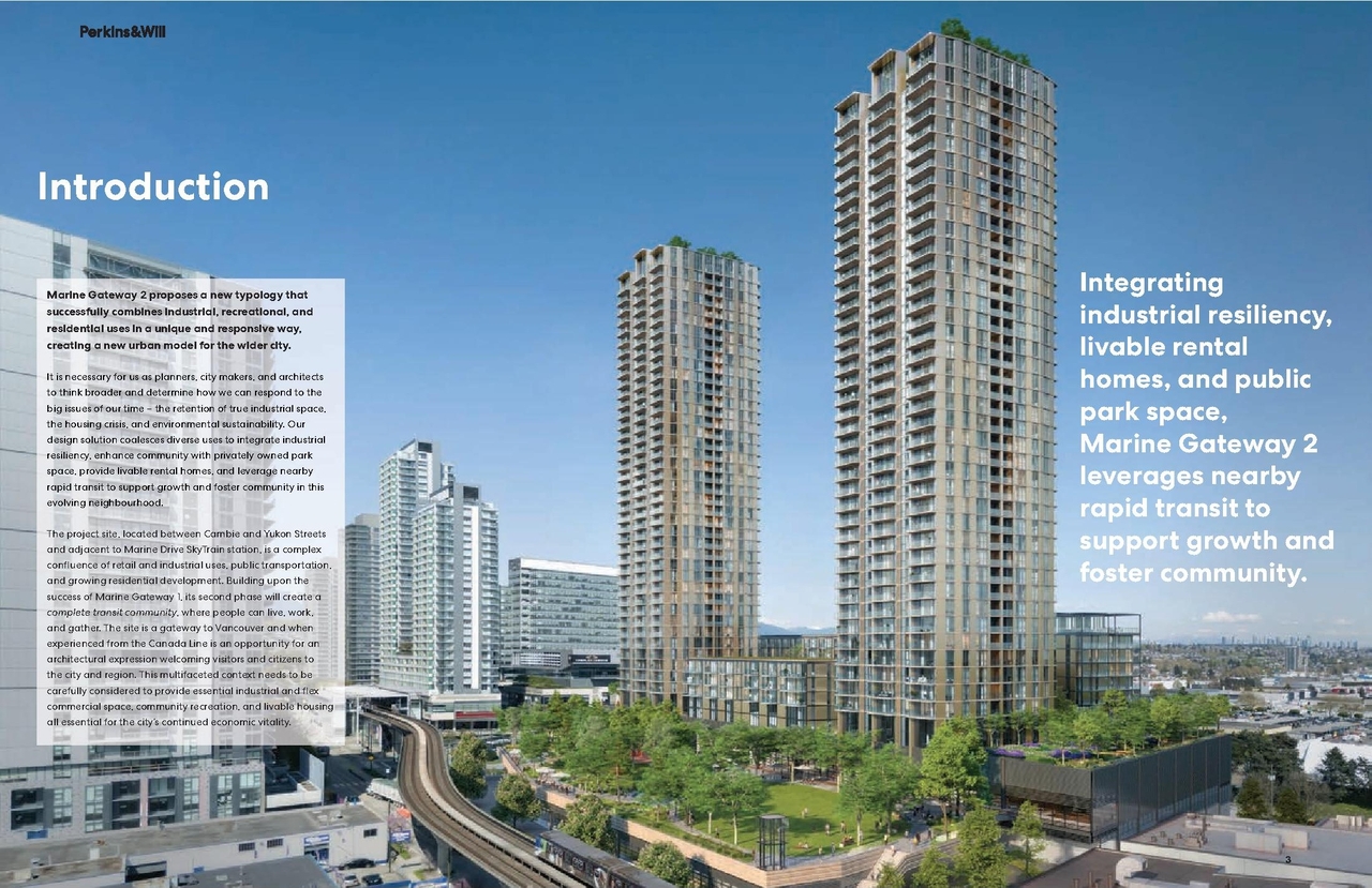 Rendering of building from page 3 of the file 'Application Booklet'
