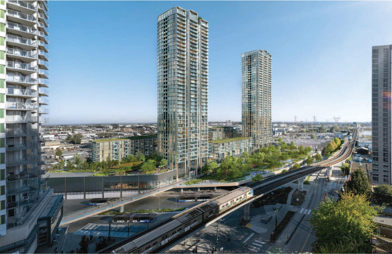 Rendering of building from page 4 of the file 'Application Booklet'