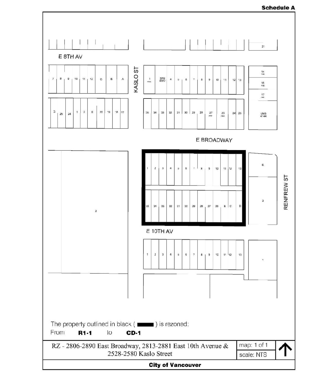 Construction site plan for project from page 19 of the file 'Report'