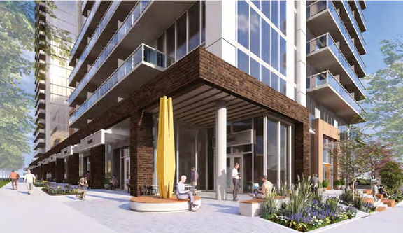 Rendering of building from page 17 of the file 'Application booklet'