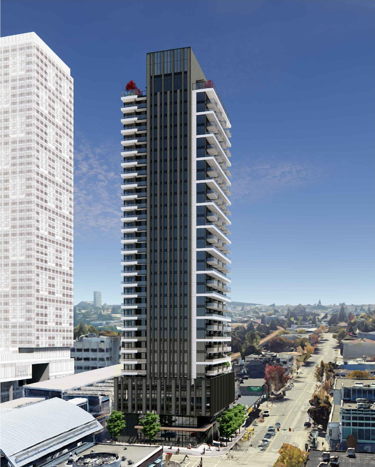 Rendering of building from page 14 of the file 'Application booklet'