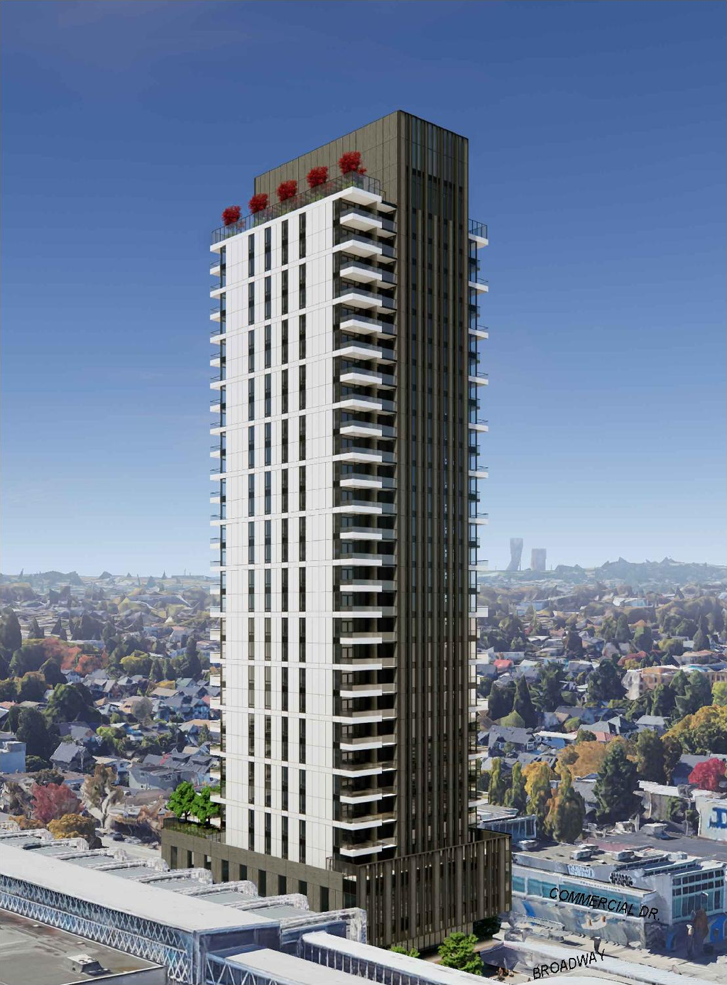 Rendering of building from page 28 of the file 'Application booklet'