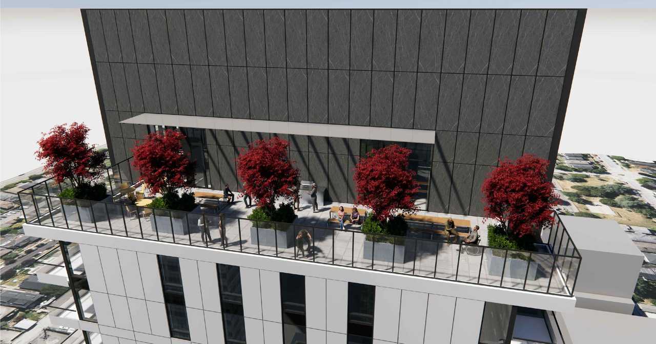 Rendering of building from page 34 of the file 'Application booklet'
